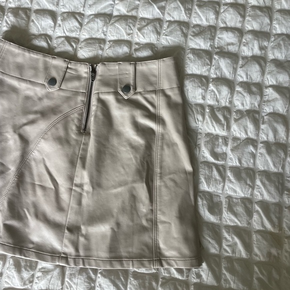 We The Free Runaway Faux Leather Mini Skirt - Picture 4 of 10